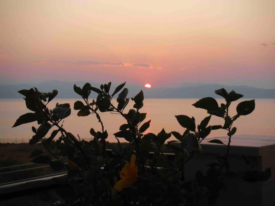 Megalochori  Maria'S Sunset Houseヴィラ エクステリア 写真